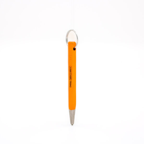 TREMMOR Center Punch 1/4", 6" Length, Lanyard Ring