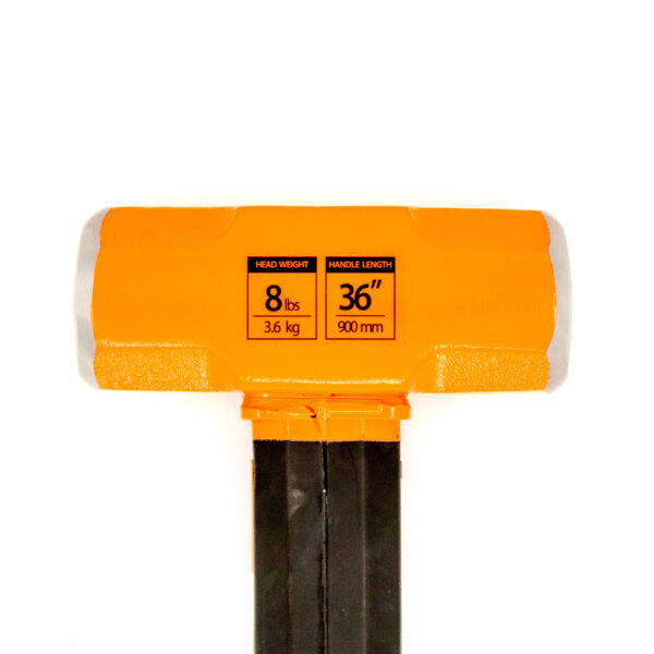 IRON CORE™ Sledgehammer 8lb Head, 36" Length, Lanyard Hole - Image 3