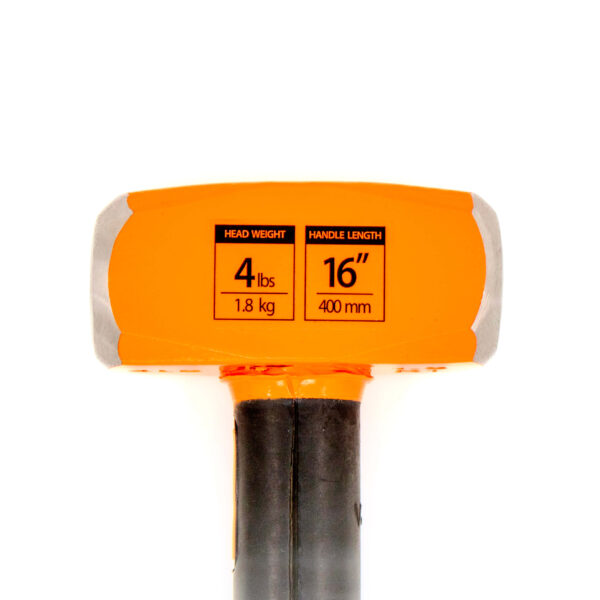 IRON CORE™ Sledgehammer 4lb Head, 16" Length, Lanyard Hole - Image 6