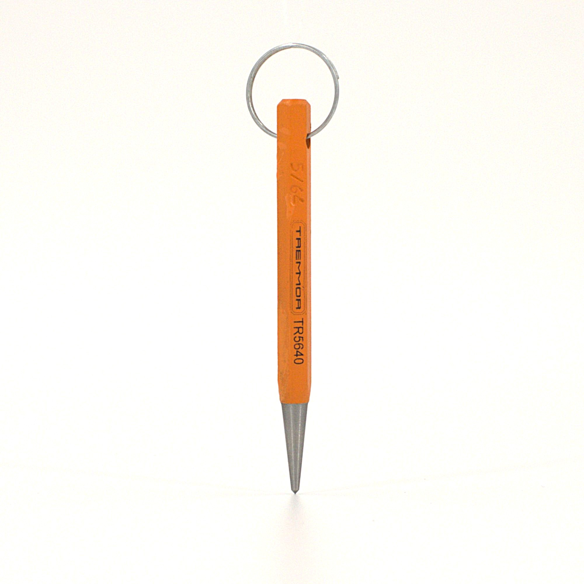 TREMMOR Center Punch 5/64", 3 1/2" Length, Lanyard Ring