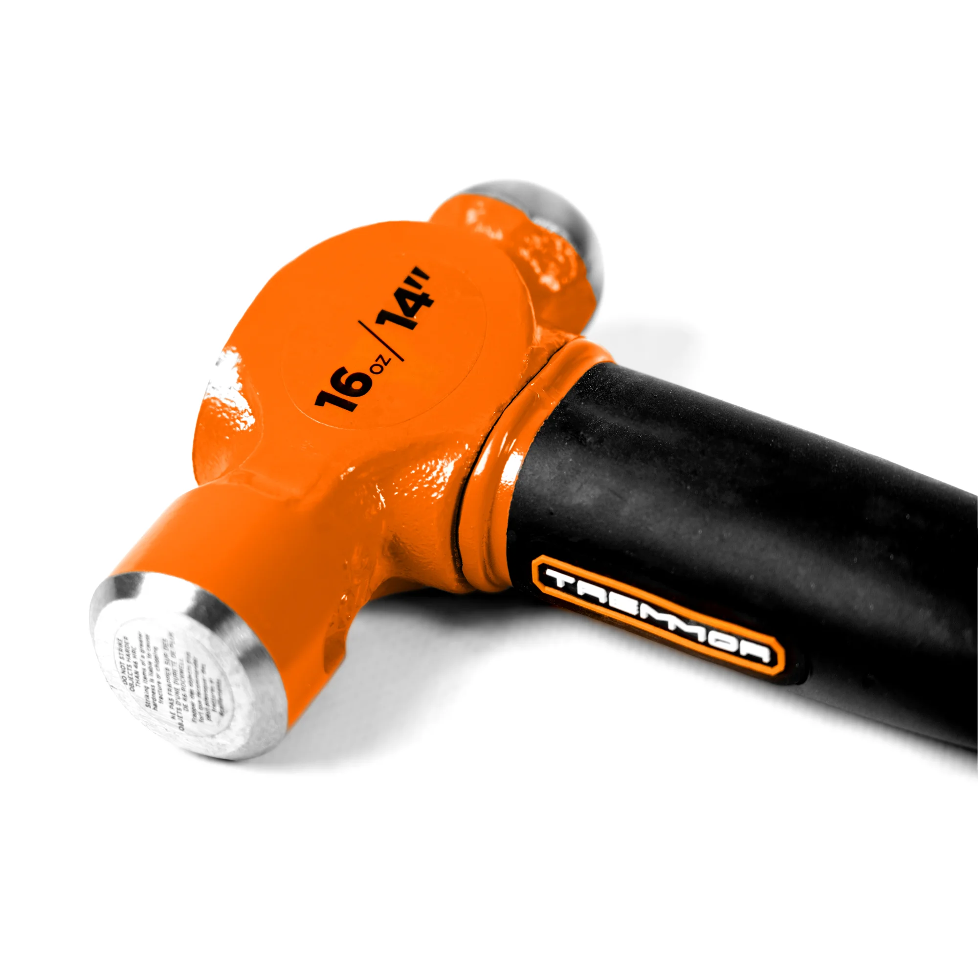 TREMMOR - IRON CORE™ Ball Peen Hammer 16 oz, 14" - Image 3