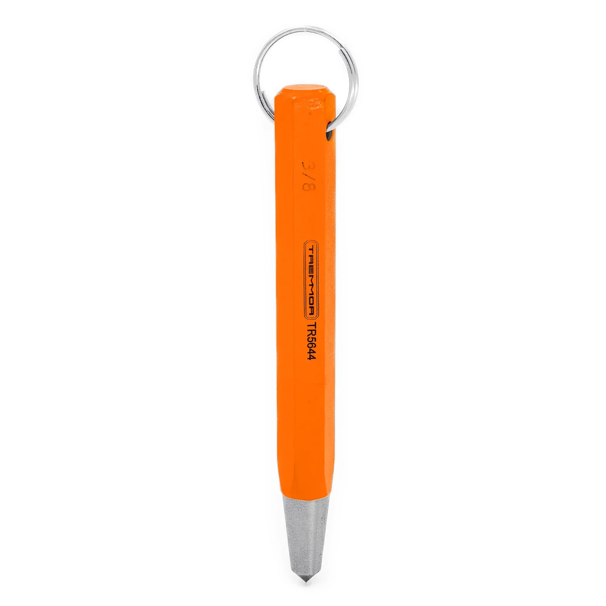 TREMMOR Center Punch 3/8", 6 1/4" Length, Lanyard Ring