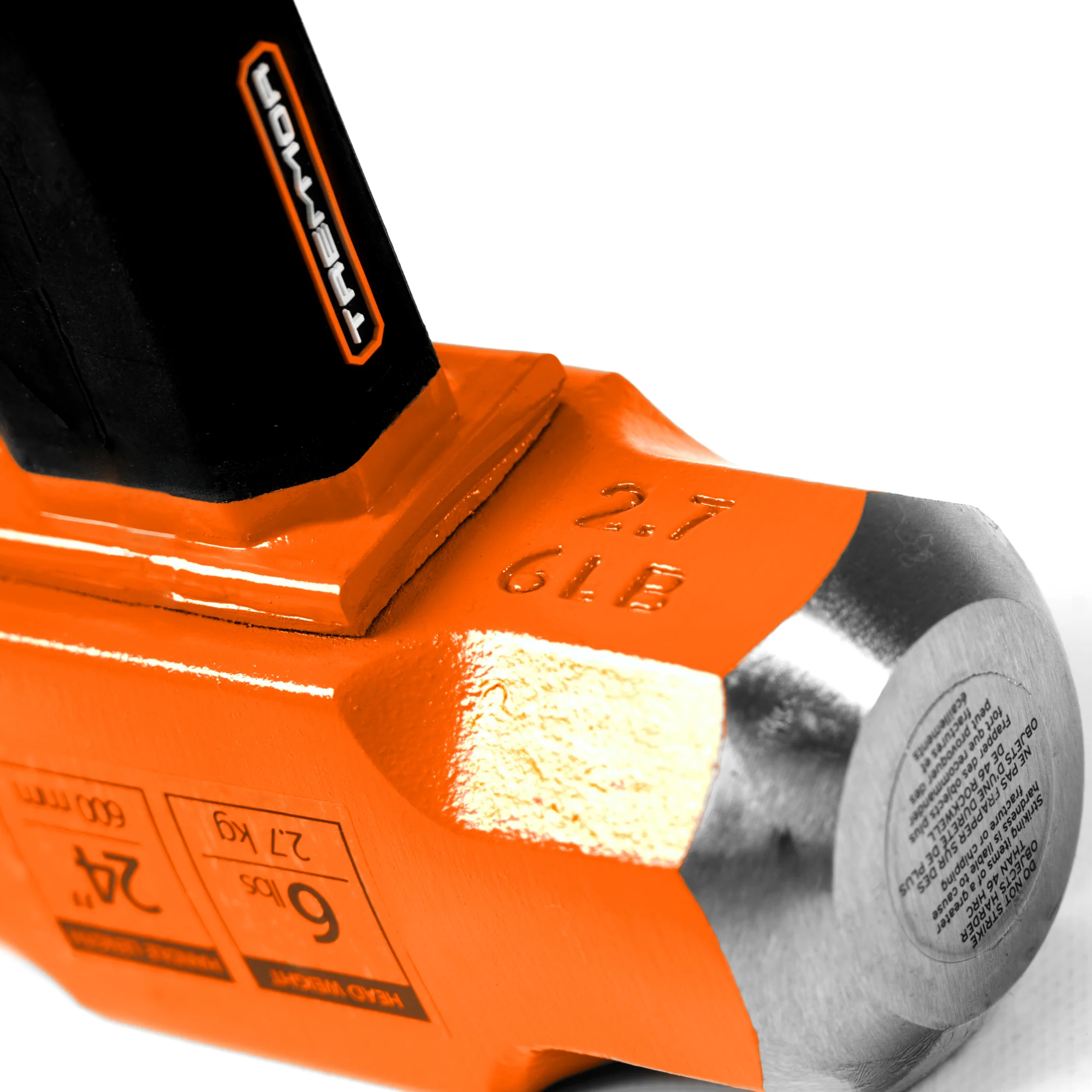 TREMMOR - IRON CORE™ Sledge Hammer 6lb, 24" - Image 7